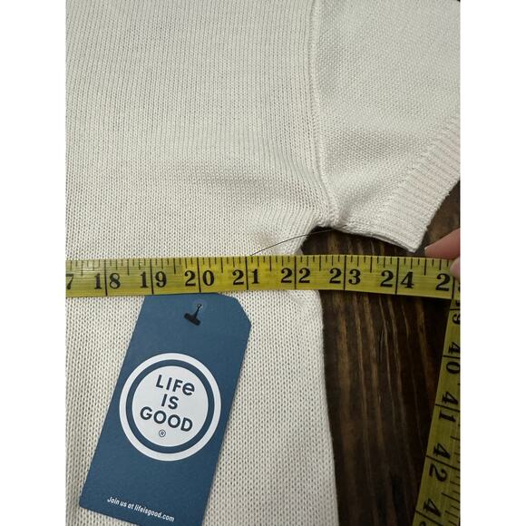 Life is Good short Sleeves sweater XL NEW - Picture 7 of 9